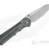 Chris Reeve Large Inkosi Insingo Left Handed Black Canvas Micarta Inlays