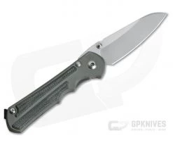 Chris Reeve Large Inkosi Insingo Left Handed Black Canvas Micarta Inlays