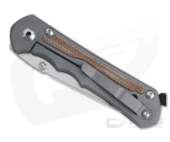 Chris Reeve Large Inkosi Insingo Left Handed Natural Micarta Inlays - Image 2