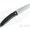 Chris Reeve Mnandi Left Handed Macassar Ebony Wood Gentleman's Titanium Frame Lock Folder MNA-1017-002