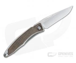 Chris Reeve Mnandi Left Handed Striped Platan Wood Inlays 1109-001