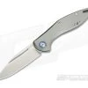 MKM Mikita Burnley Fara Titanium M390 Slip Joint Folder MY01-T