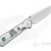 Chris Reeve Small Sebenza 21 CGG LH Left Handed Lunar Landing w/Chrysocolla Cabochon S21-1261