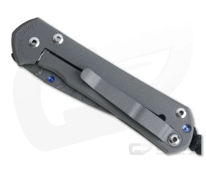 Chris Reeve Small Sebenza 31 Left Handed Boomerang Damascus Drop Point 001 - Image 2