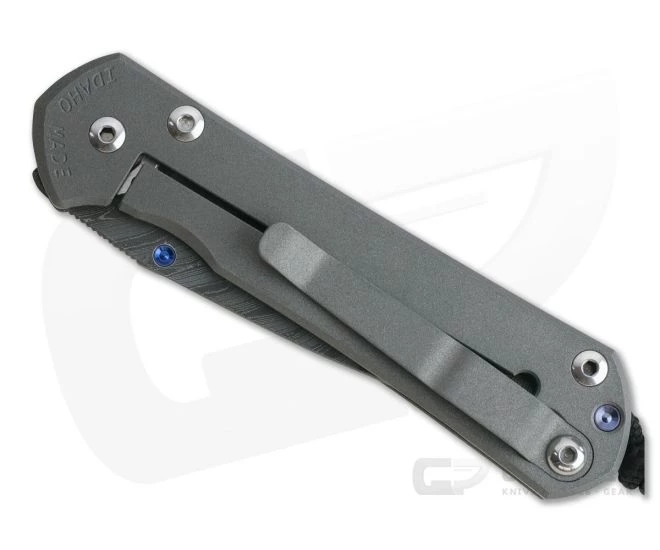 Chris Reeve Small Sebenza 31 Left Handed Boomerang Damascus Drop Point - Image 2