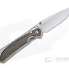 Chris Reeve Small Sebenza 31 Left Handed Bog Oak Inlay Frame Lock Folder 001