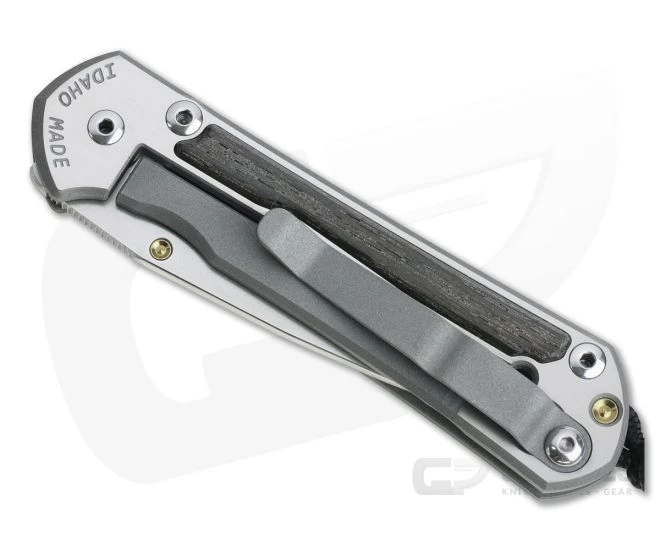 Chris Reeve Small Sebenza 31 Left Handed Bog Oak Inlay Frame Lock Folder - Image 2