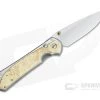 Chris Reeve Small Sebenza 31 Left-Hand Box Elder Inlay Drop Point 001