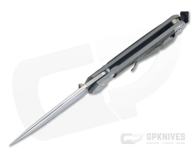 Chris Reeve Small Sebenza 31 Left Handed S45VN Macassar Ebony Inlay Frame Lock Folder 001 - Image 3