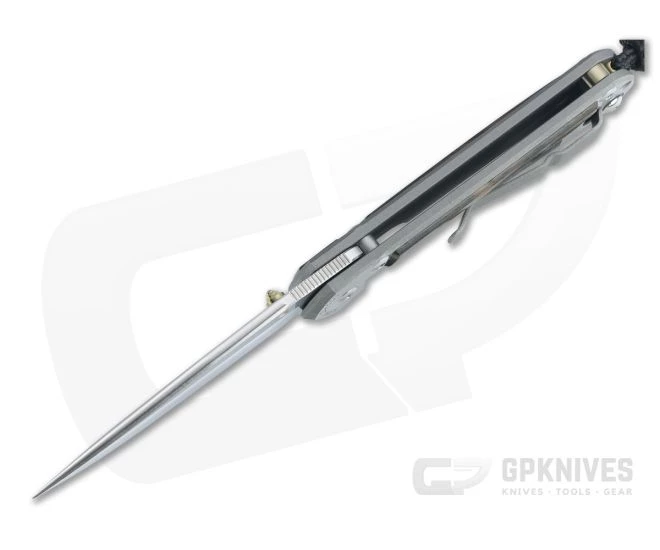 Chris Reeve Small Sebenza 31 Left Handed S45VN Macassar Ebony Inlay Frame Lock Folder 002 - Image 3