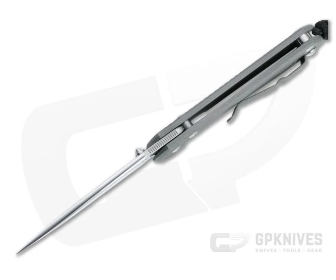 Chris Reeve Small Sebenza 31 Left Handed S45VN Unique Graphic Titanium Folding Knife - Image 3