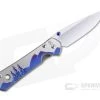 Chris Reeve Small Sebenza 31 Left Hand Night Sky S45VN MOP Inlay Unique Graphic Folding Knife 004