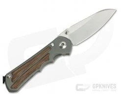 Chris Reeve Small Inkosi Insingo Left Handed Natural Micarta Inlays