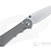 Chris Reeve Small Inkosi Left Handed Tanto Titanium Frame Lock