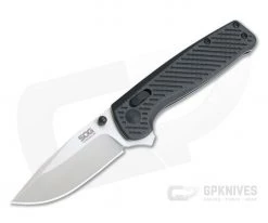 SOG Terminus XR Satin S35VN G10/Carbon Fiber XR Lock Flipper TM1025-BX