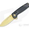 SOG Terminus XR LTE Gold S35VN Carbon Fiber XR Lock Flipper TM1033-BX