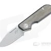 Liong Mah Design Traveler Clip Point Green Micarta M390 Slip Joint