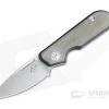 Liong Mah Design Traveler Sheepsfoot Green Micarta M390 Slip Joint
