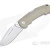 Viper Turn Natural Canvas Micarta Satin M390 Advanced Back Lock Folder V5988CN