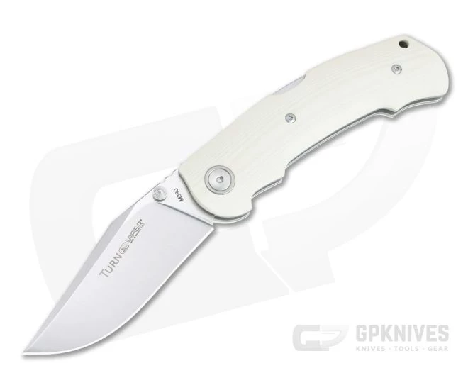 Viper Turn Ivory G10 Satin M390 Advanced Back Lock Folder V5988GI