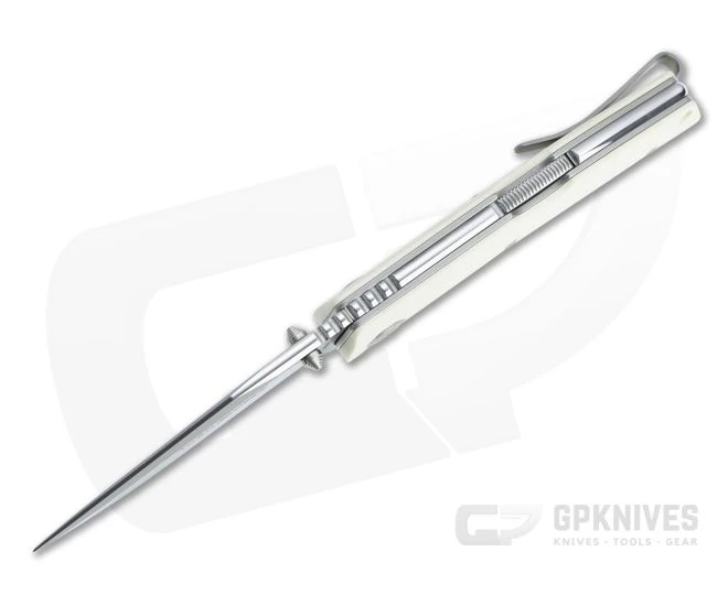 Viper Turn Ivory G10 Satin M390 Advanced Back Lock Folder V5988GI - Image 3